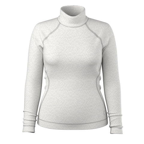 Women's Thermal Merino Rib Turtleneck