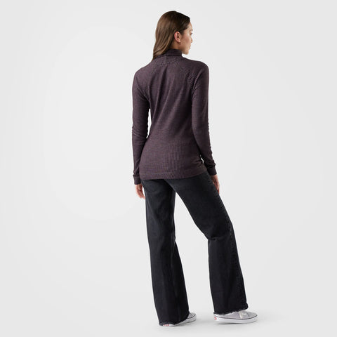 Women's Thermal Merino Rib Turtleneck