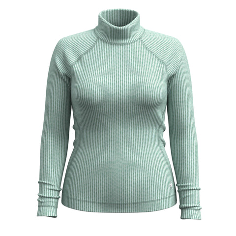 Women's Thermal Merino Rib Turtleneck