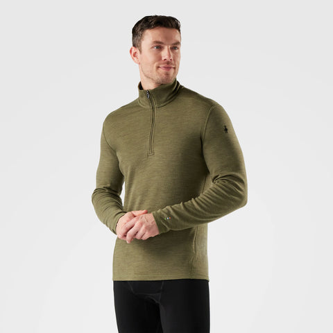 Men's Classic Thermal Merino Base Layer 1/4 Zip
